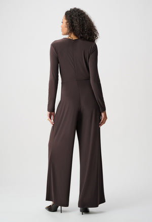 Formal V-neck Jumpsuit