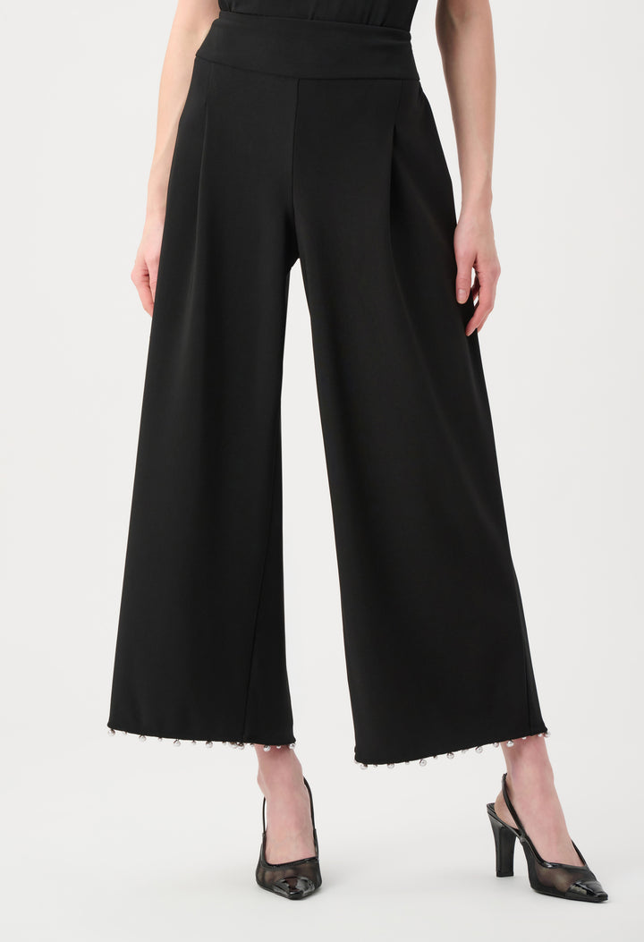 High-waisted Pleated Trousers