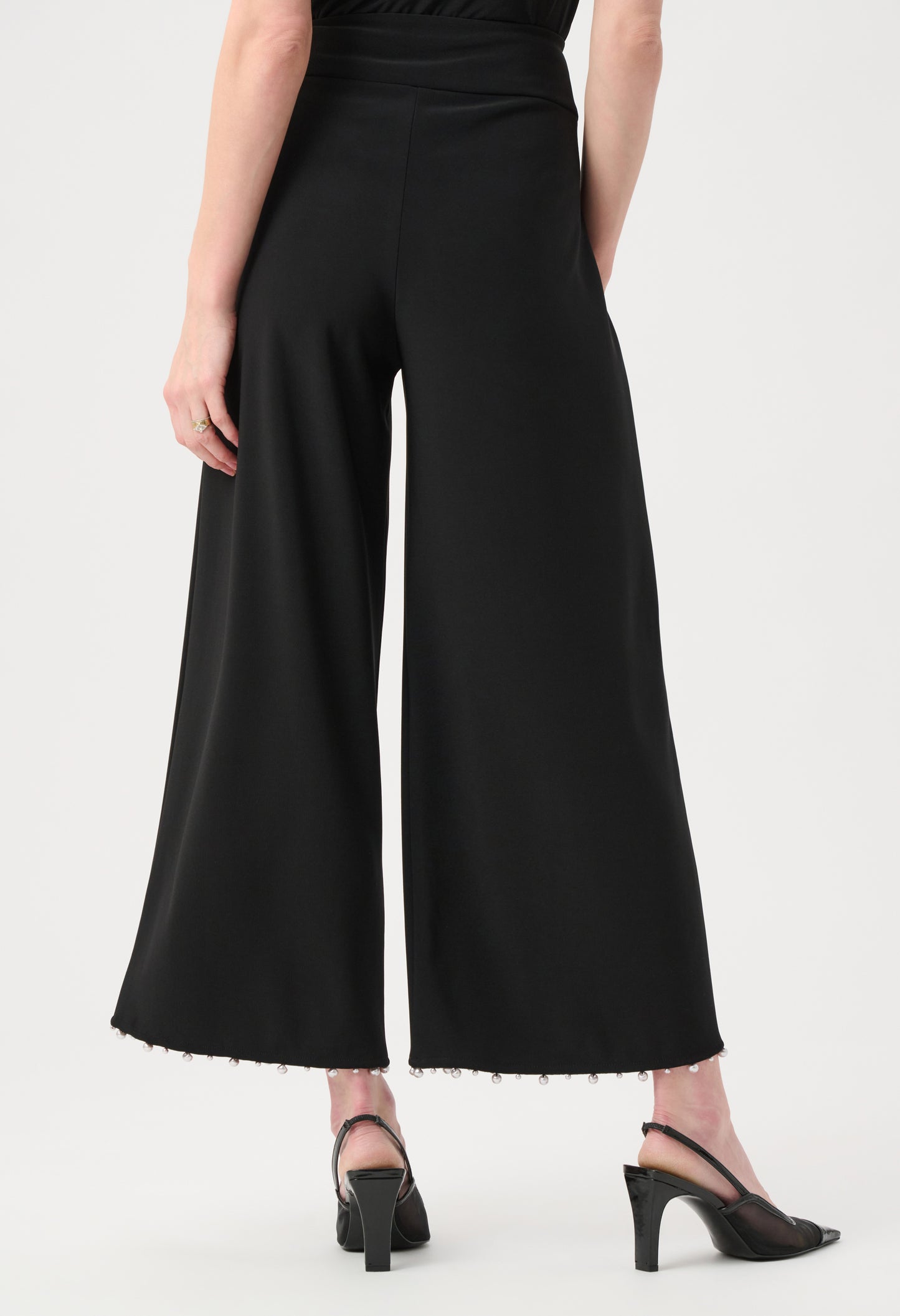 High-waisted Pleated Trousers