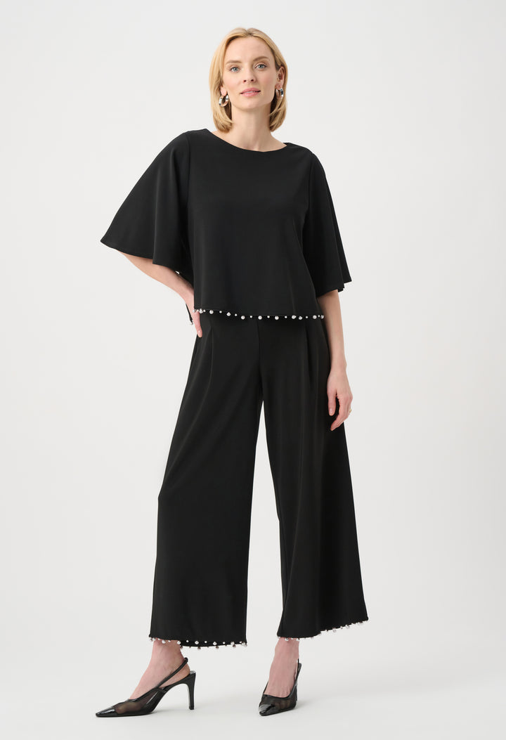 High-waisted Pleated Trousers