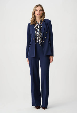 Wide Leg Pull-On Trousers