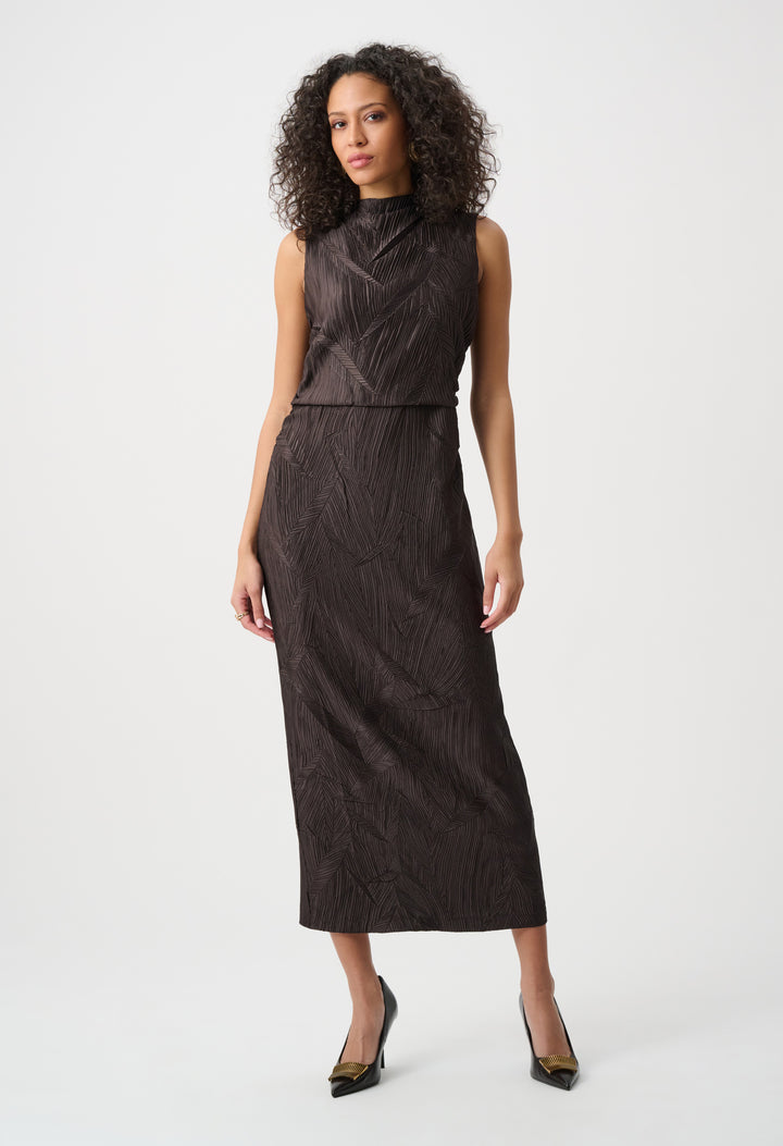 Sleeveless Textured Touch Dress