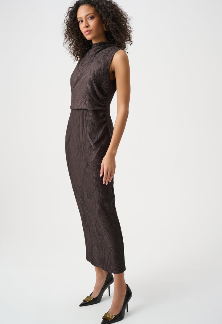 Sleeveless Textured Touch Dress
