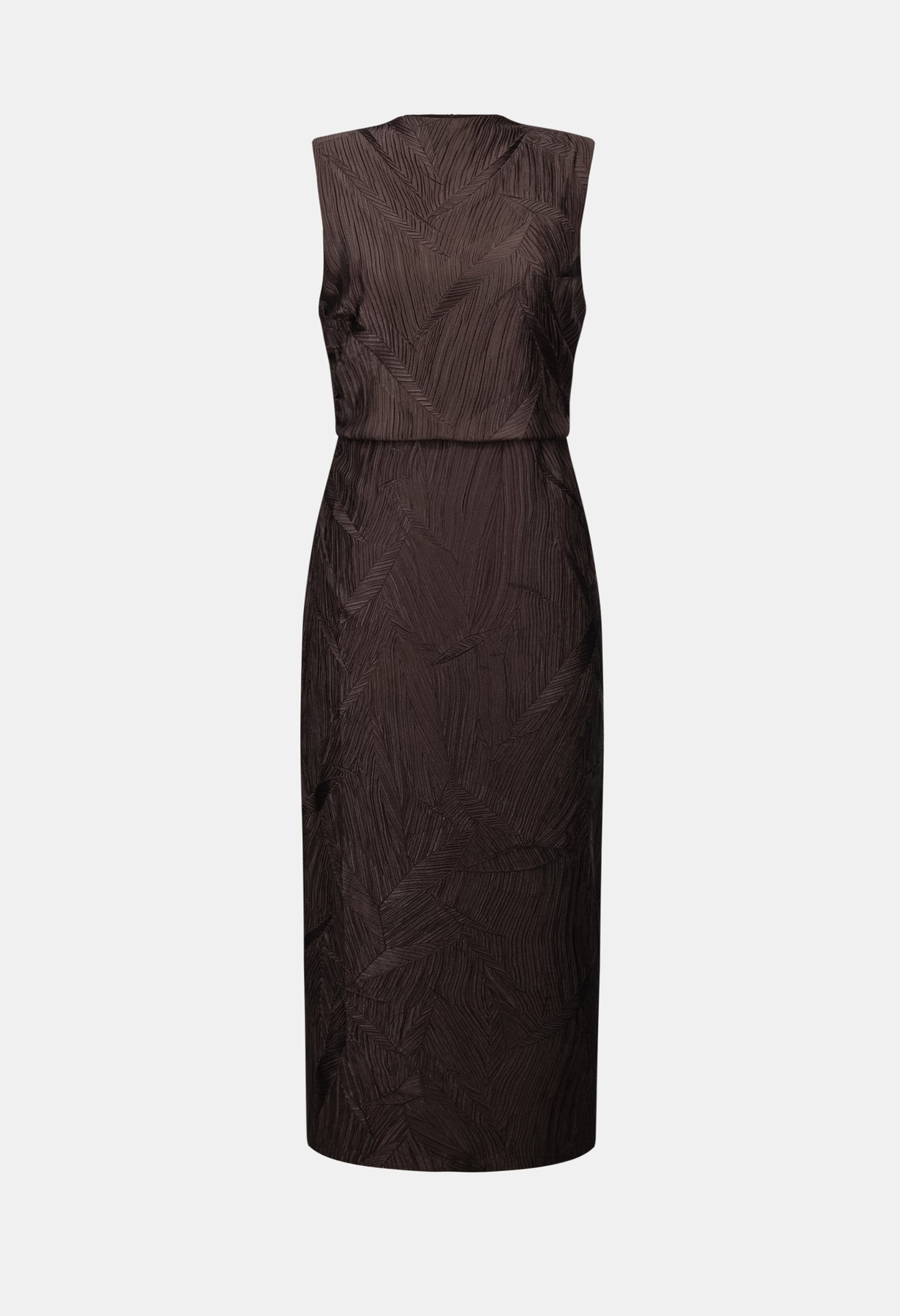 Sleeveless Textured Touch Dress