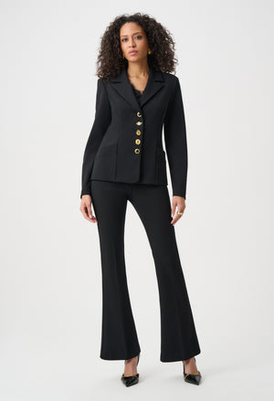 Formal Notched Lapel Blazer