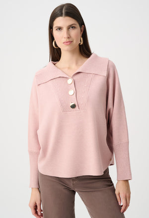 Button Detail Knit Jumper