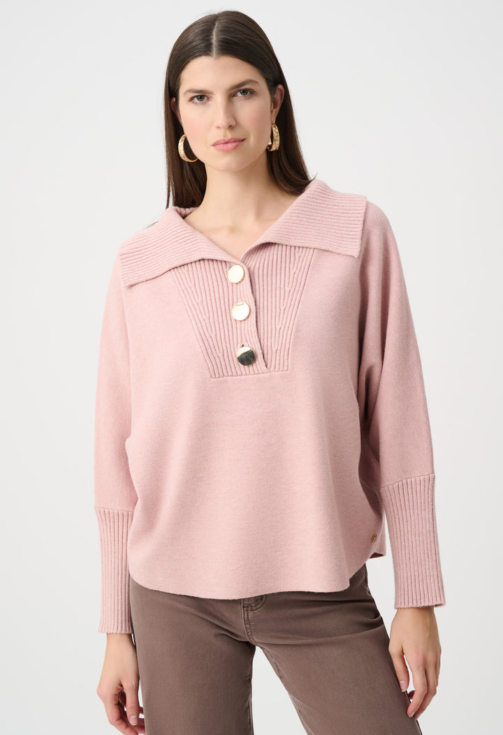 Button Detail Knit Jumper