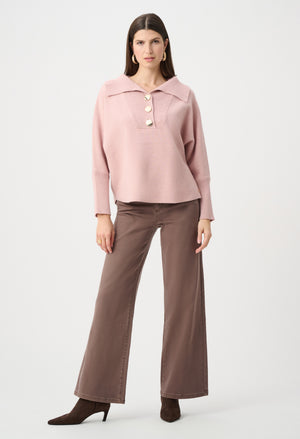 Button Detail Knit Jumper