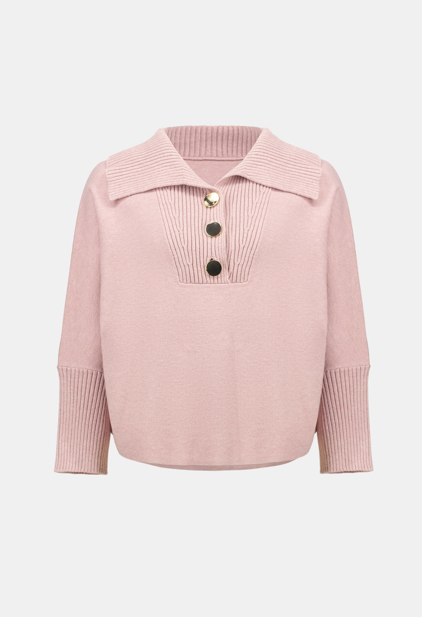Button Detail Knit Jumper