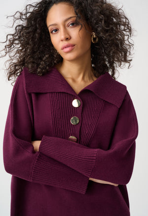 Button Detail Knit Jumper