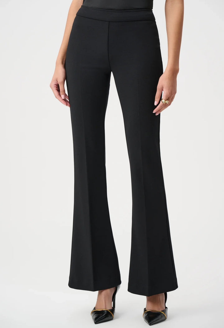 Flared Pull-On Trousers
