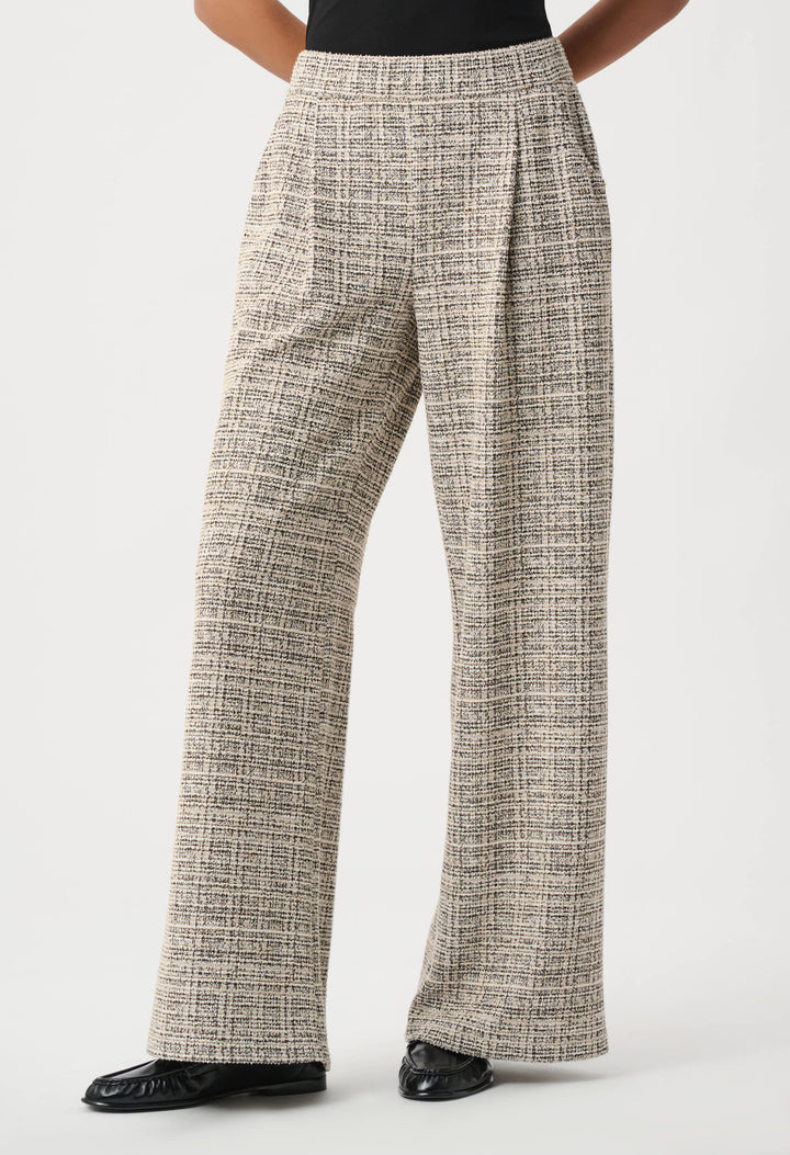 Plaid High-waisted Trousers