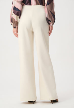 Formal Mid-rise Wide-leg Trousers