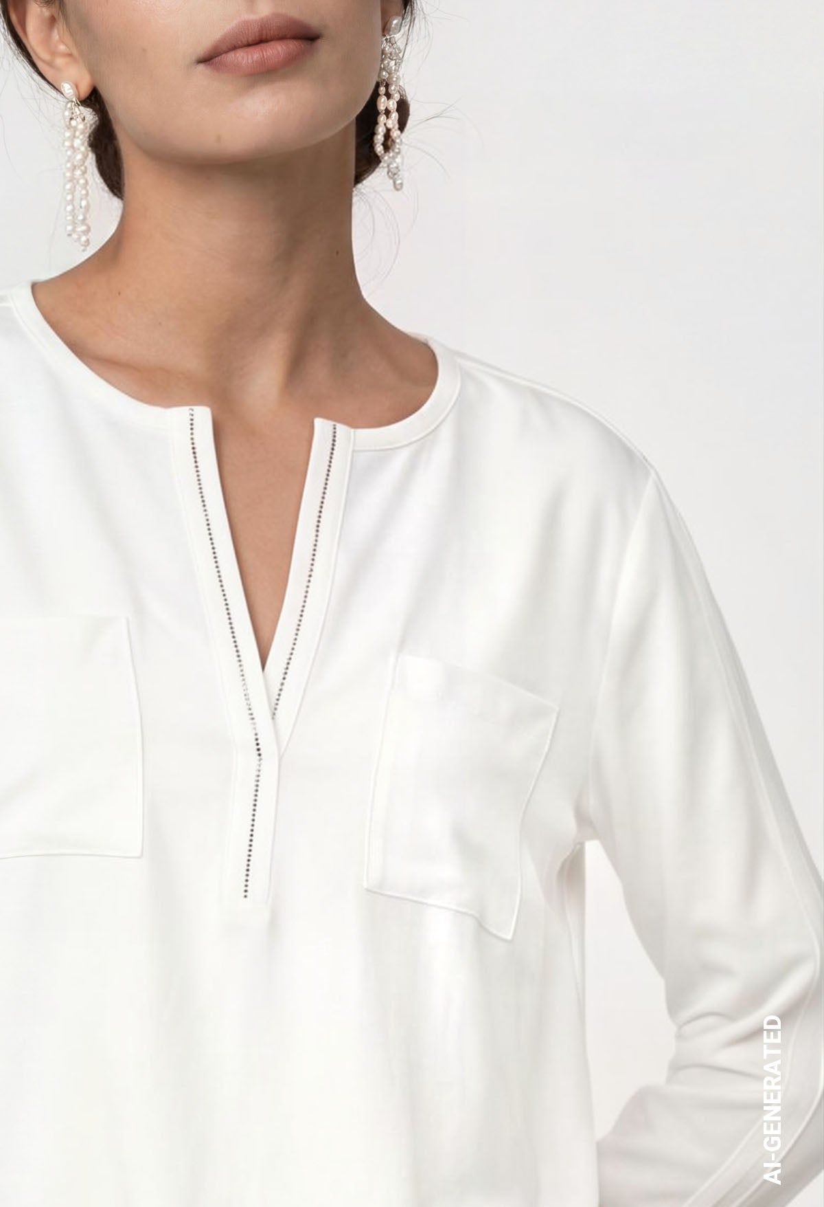 Diamante Detail Blouse