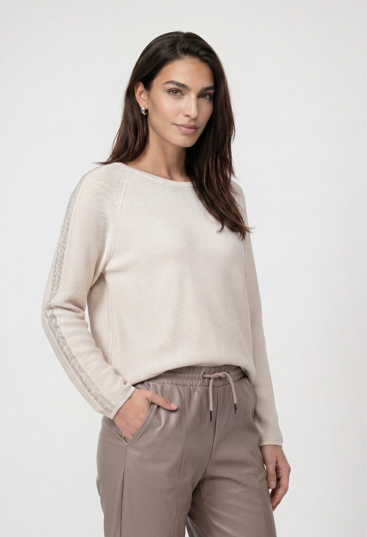 Diamante Detail Knit Jumper