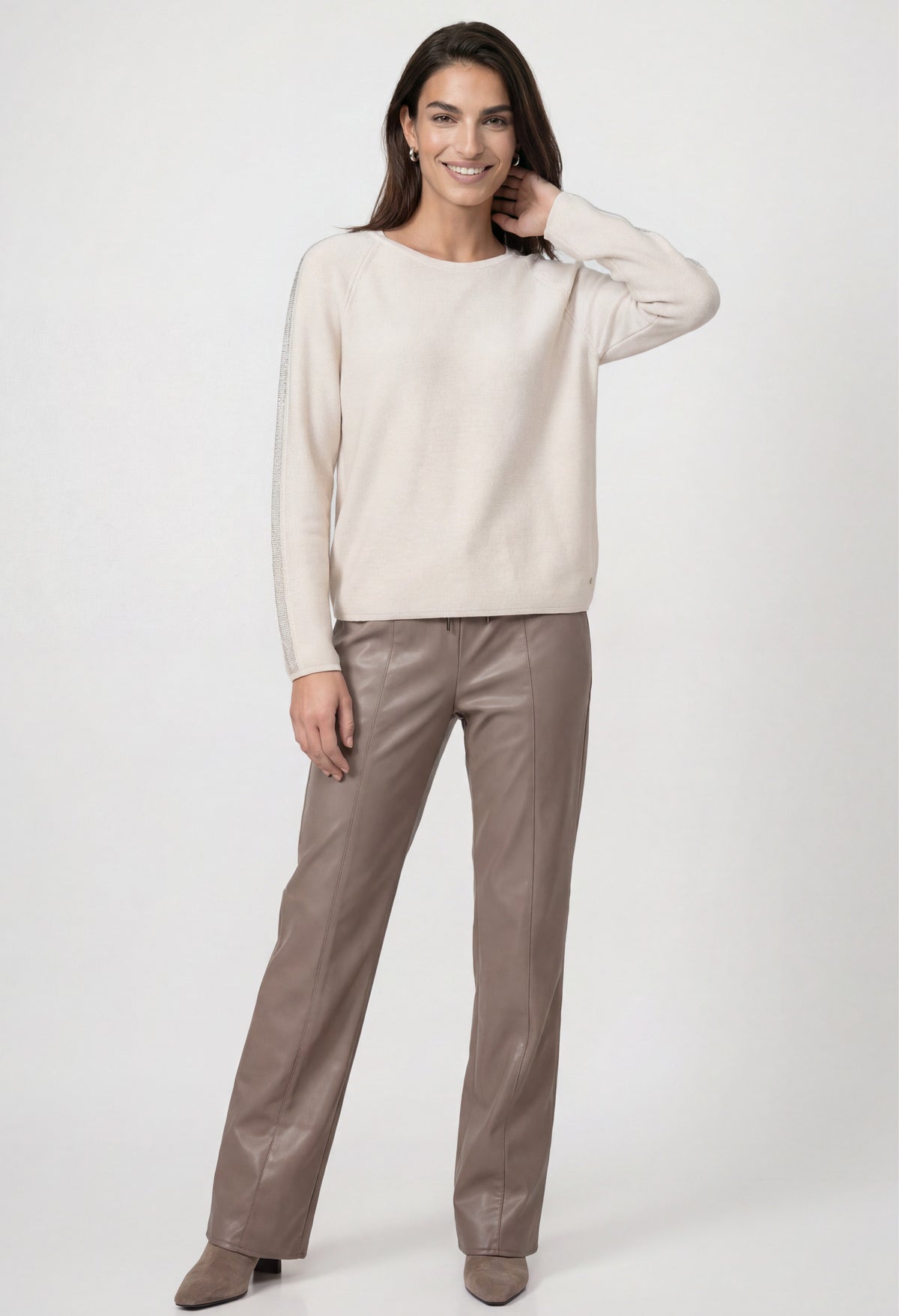 Diamante Detail Knit Jumper