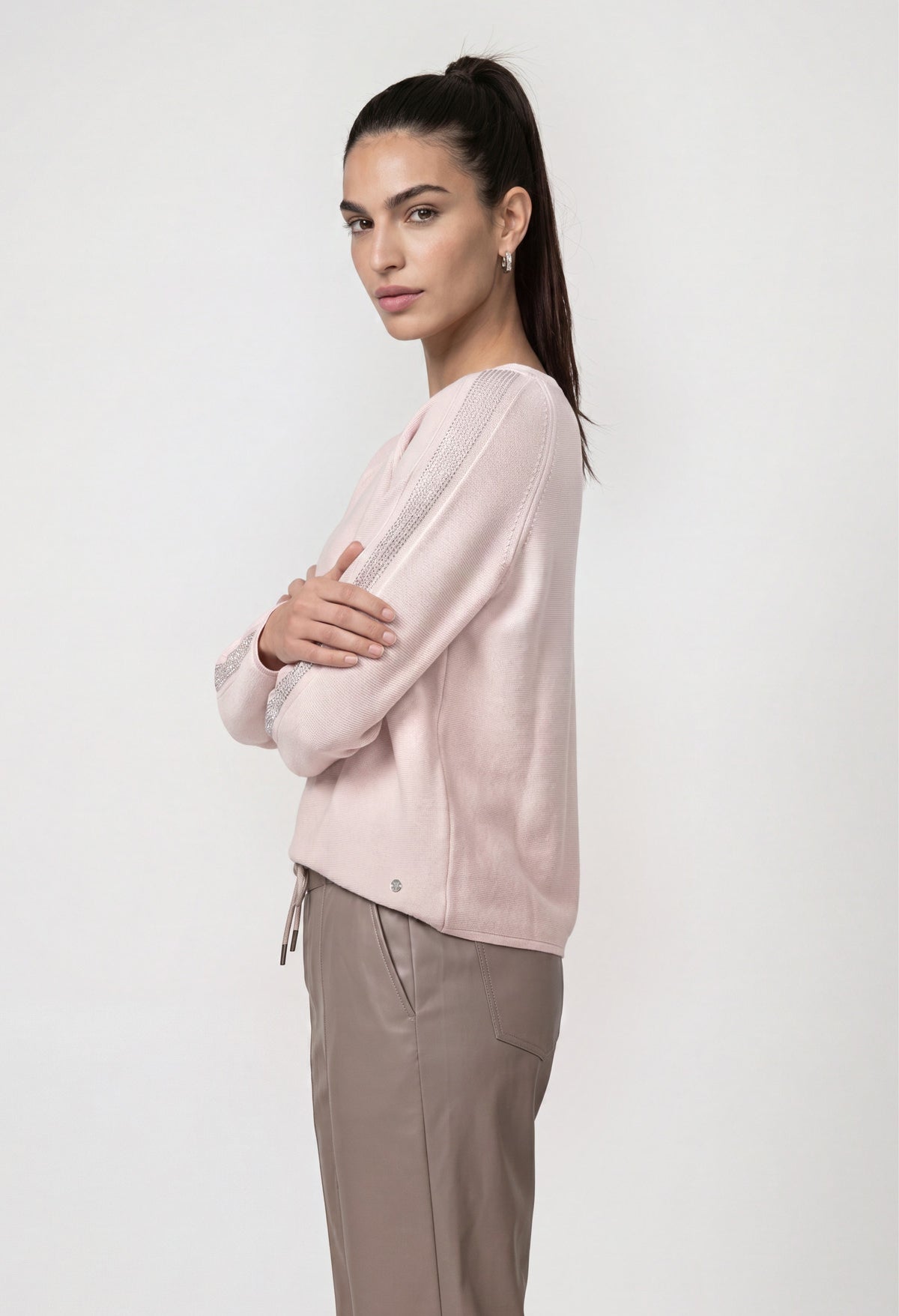 Diamante Detail Knit Jumper