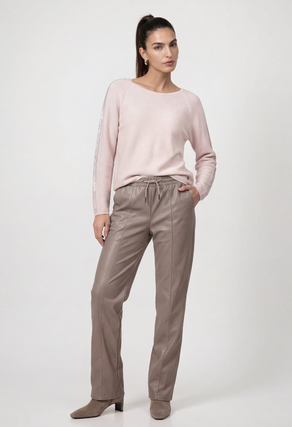 Diamante Detail Knit Jumper