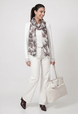 Floral Print Scarf