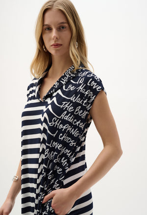 Knee-length Shift Dress