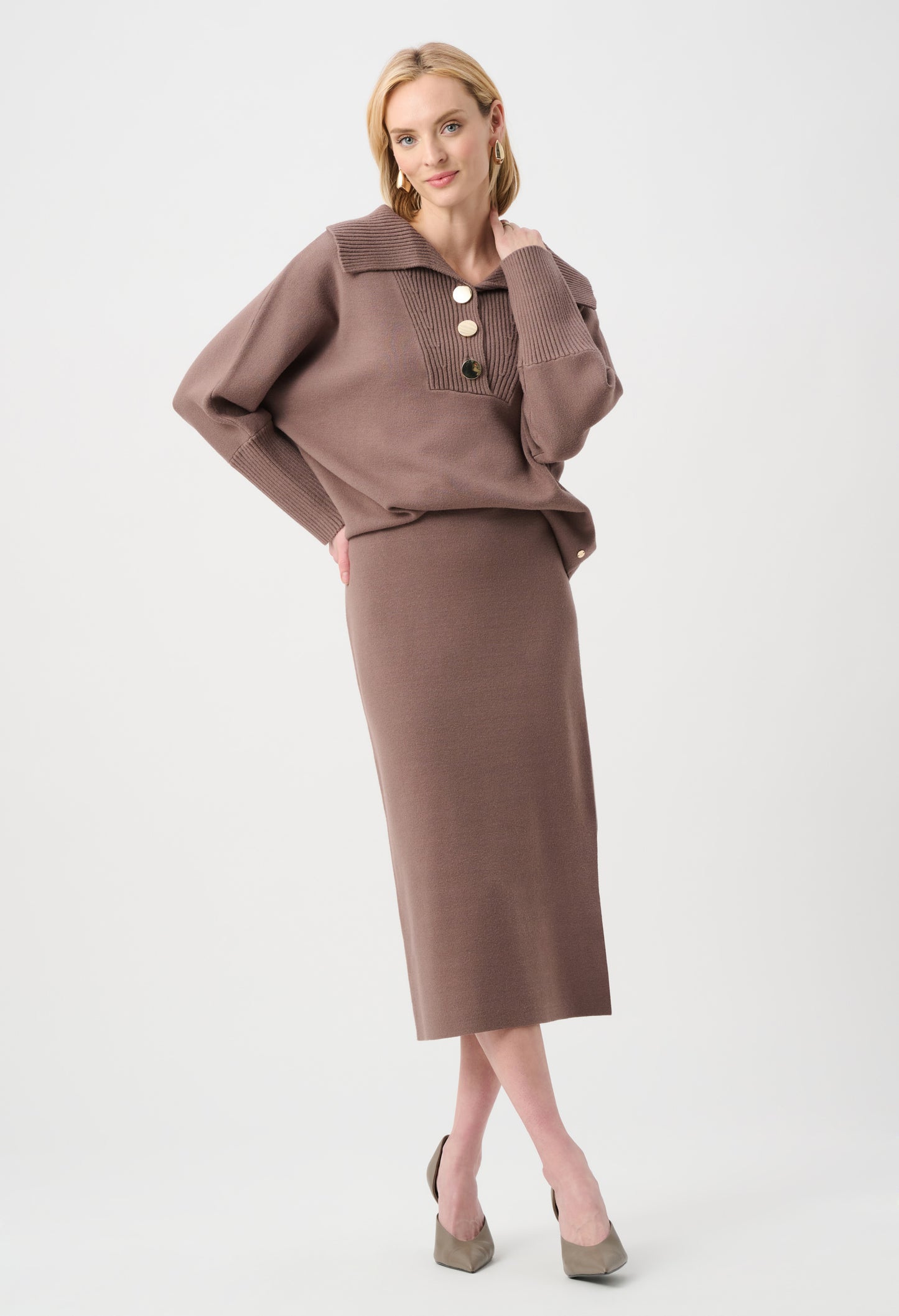 Midi Pencil Skirt