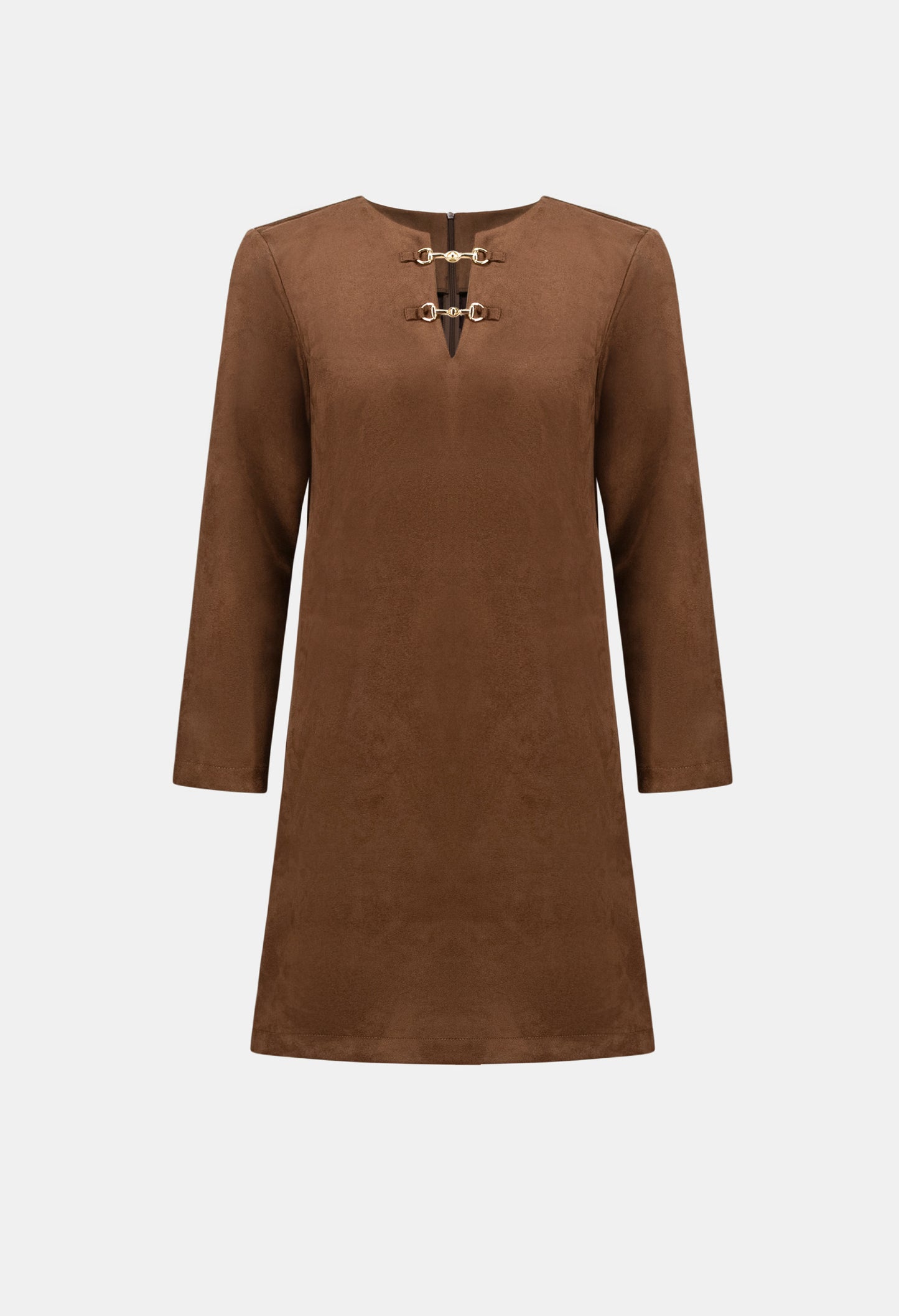 Embellished Mini Shift Dress