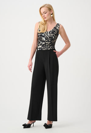 Pleated Full-length Trousers