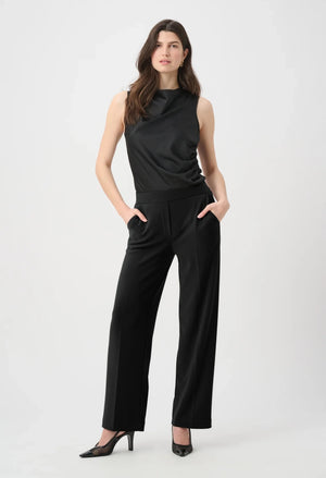 Wide leg Full-length Trousers
