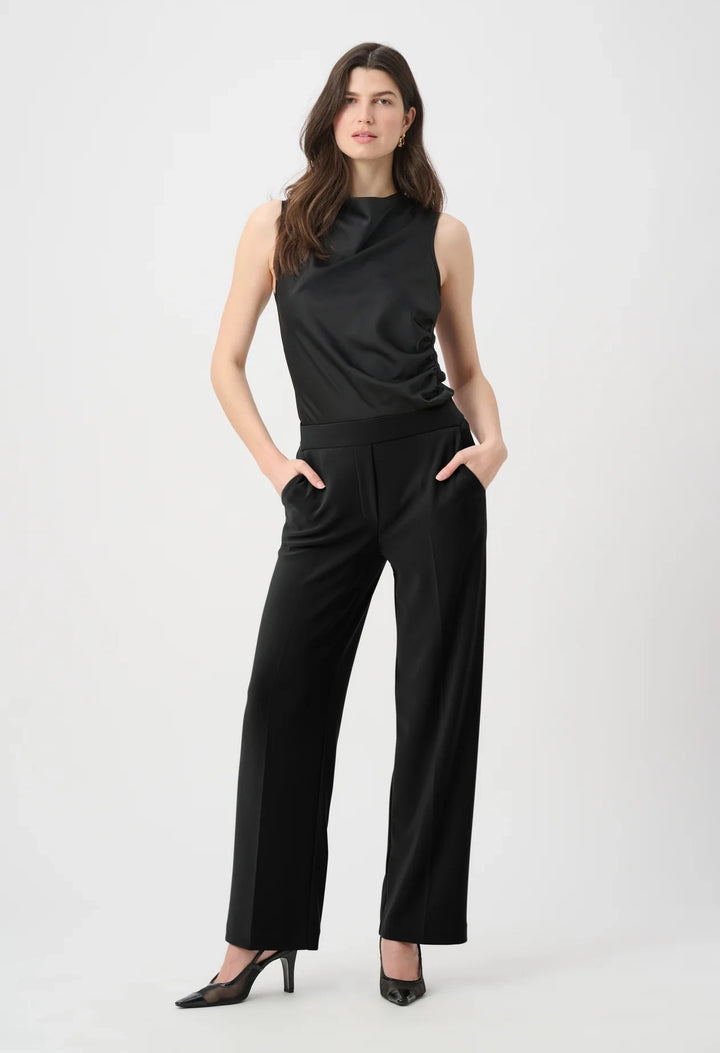 Wide leg Full-length Trousers