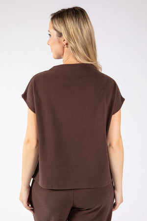 Matty Short Sleeve Knit Top