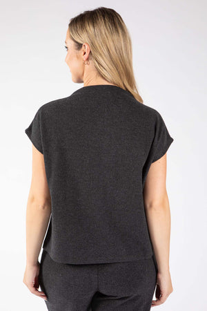 Matty Short Sleeve Knit Top