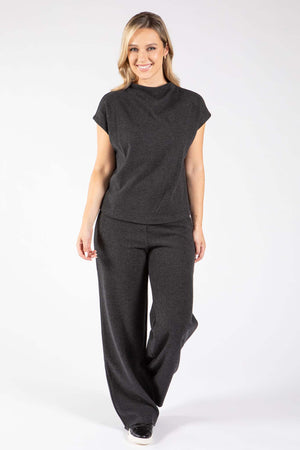 Matty Short Sleeve Knit Top