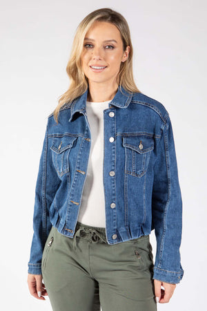 Front Pocket Denim Jacket
