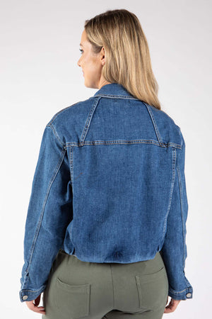 Front Pocket Denim Jacket