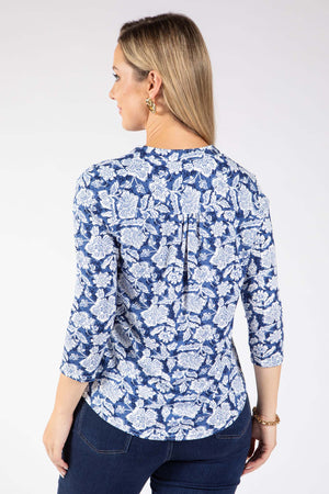Sophie Zip-Up Blouse