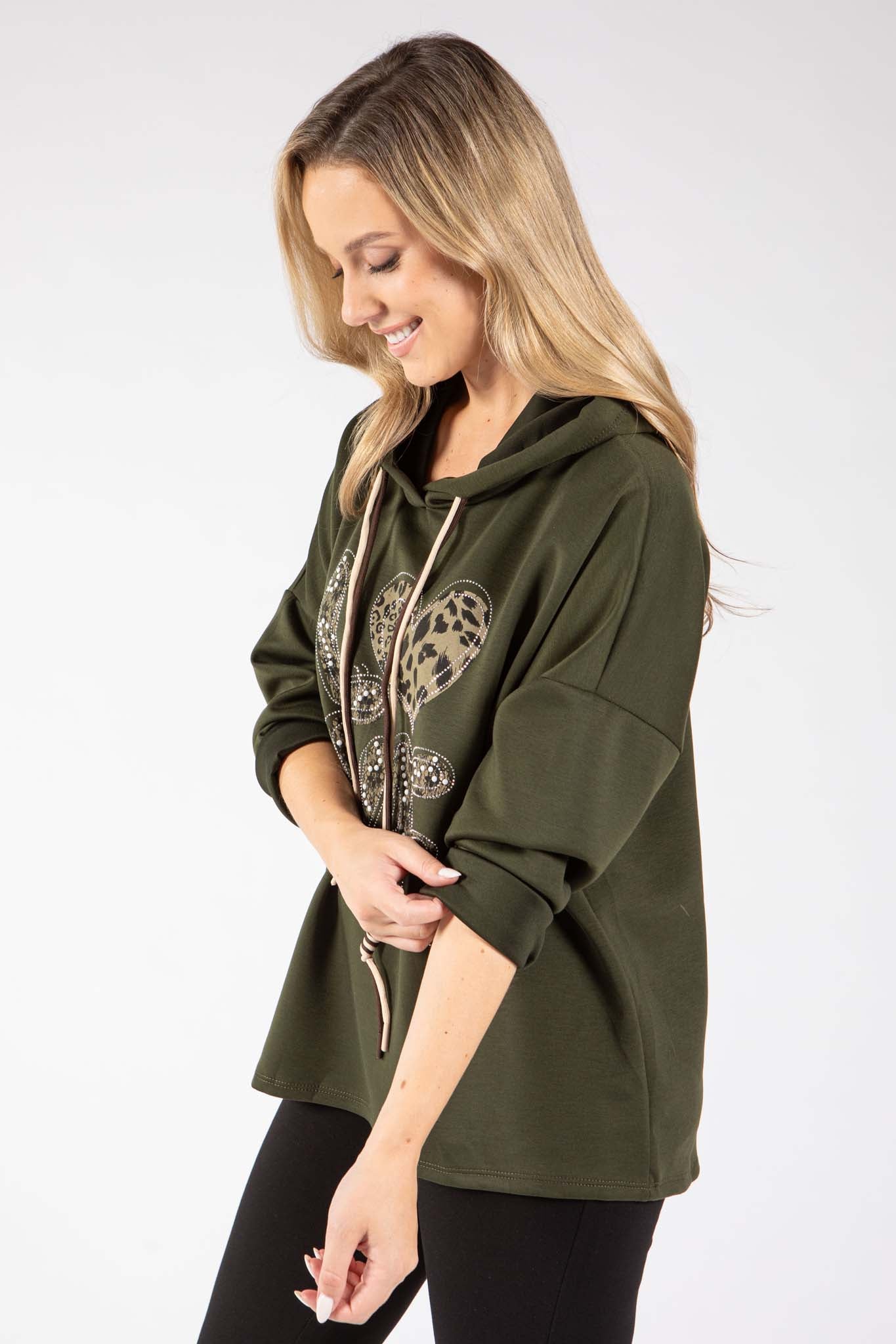 Love Leopard Hoodie