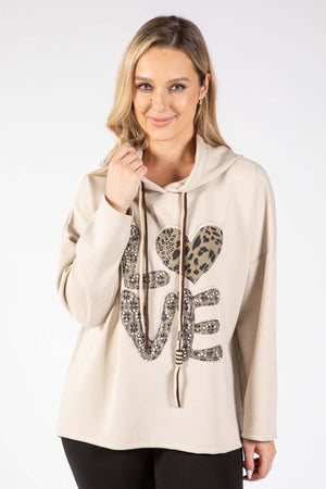 Love Leopard Hoodie