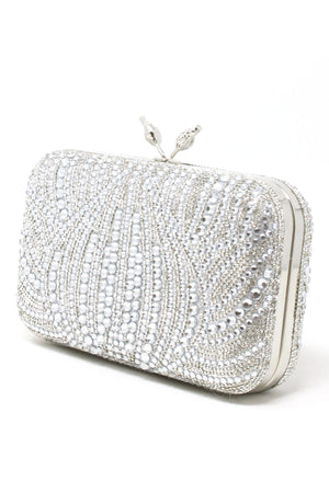 Diamante Drop Clutch Bag