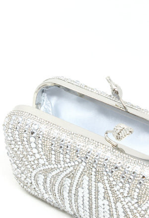 Diamante Drop Clutch Bag
