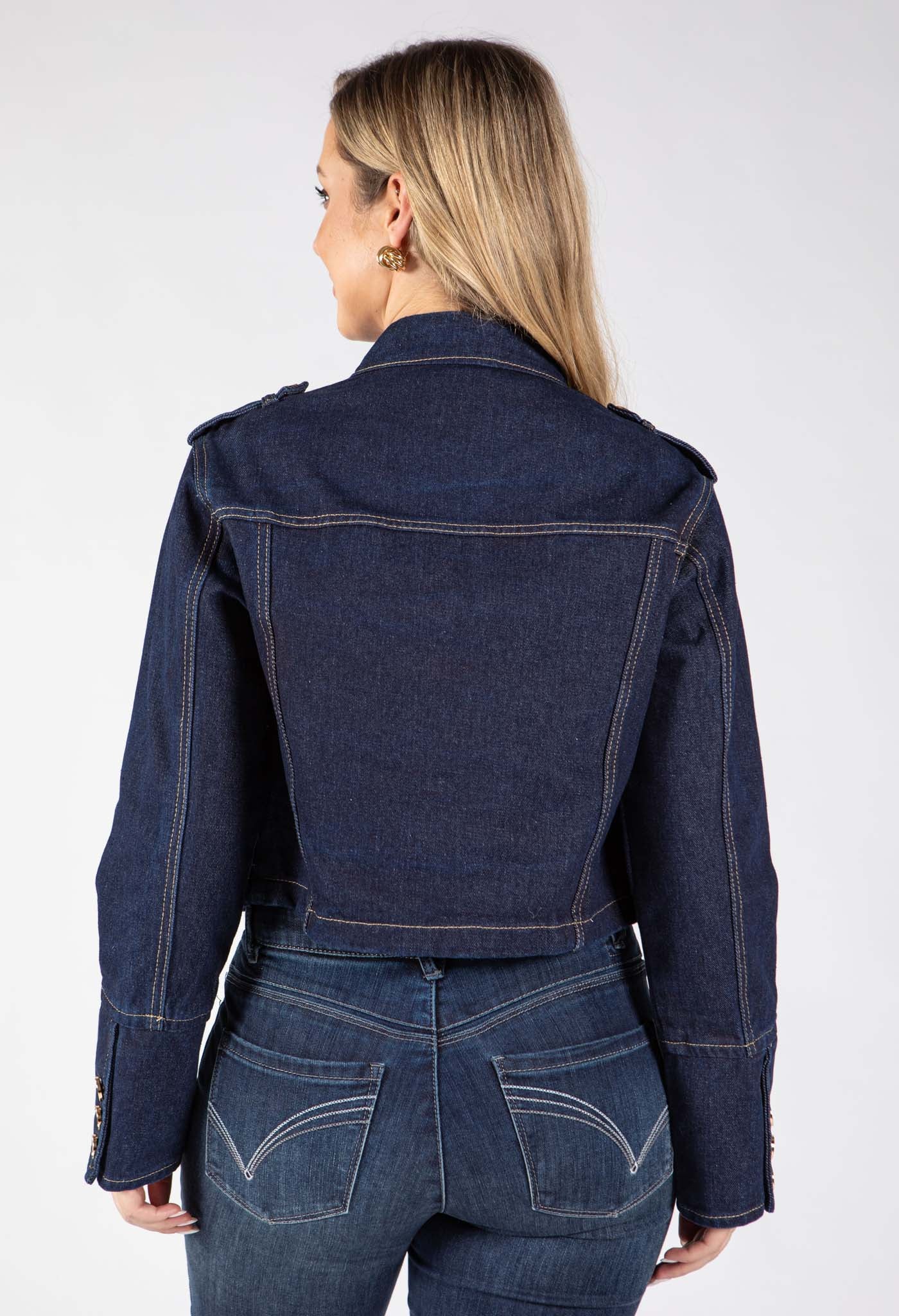 Napoleon Style Denim Jacket