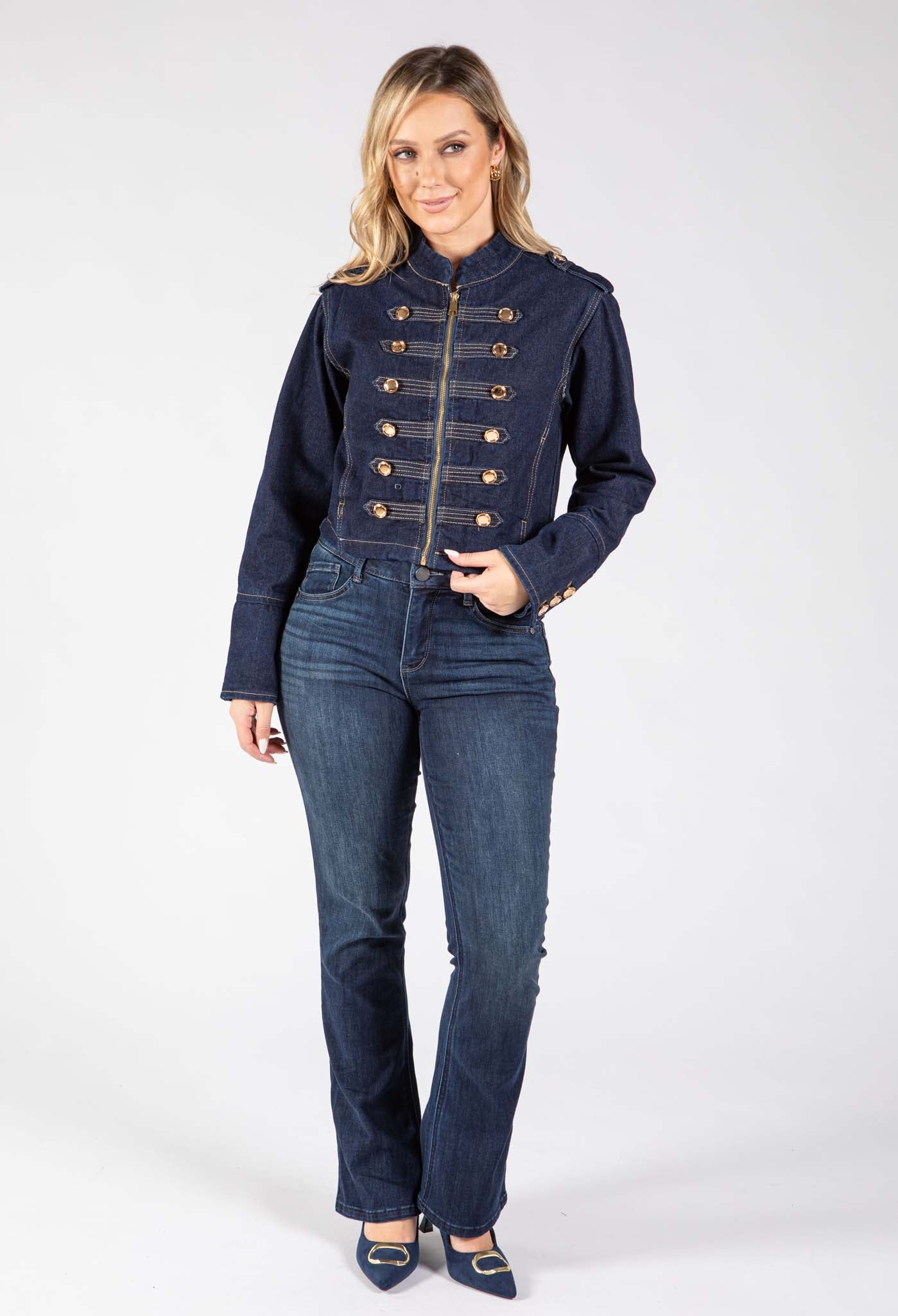 Napoleon Style Denim Jacket