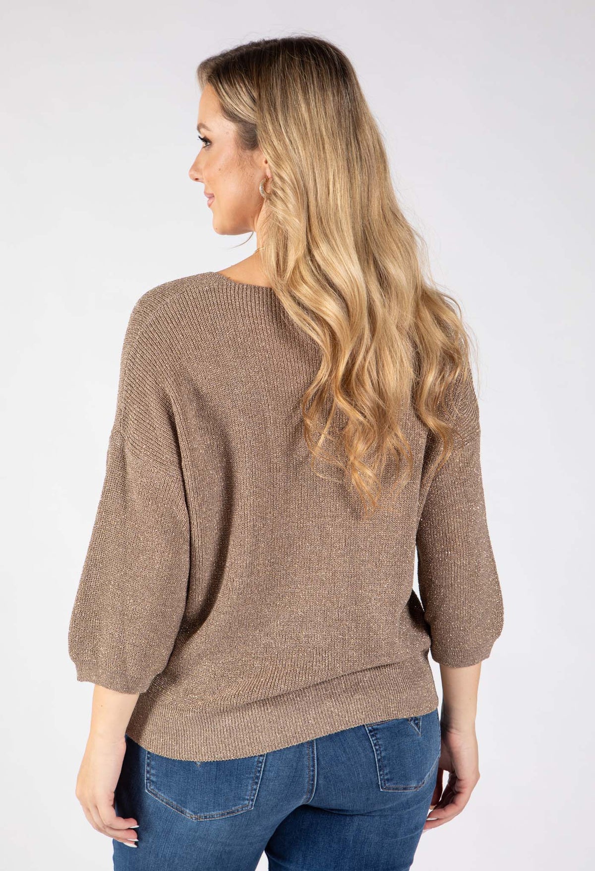 Lurex Knit Top