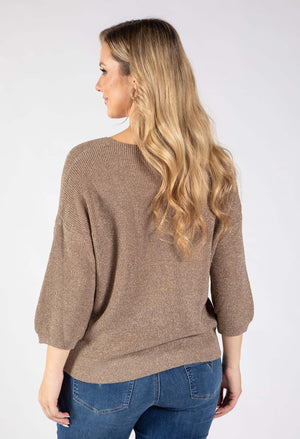 Lurex Knit Top