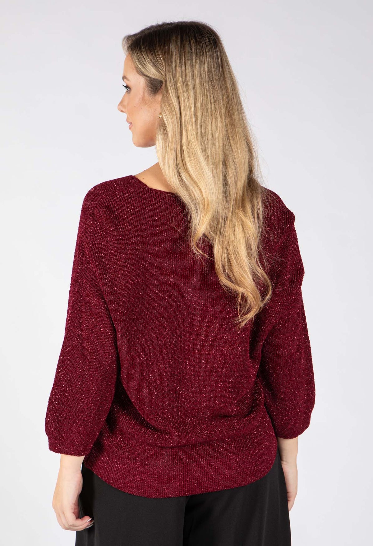 Lurex Knit Top