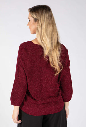 Lurex Knit Top