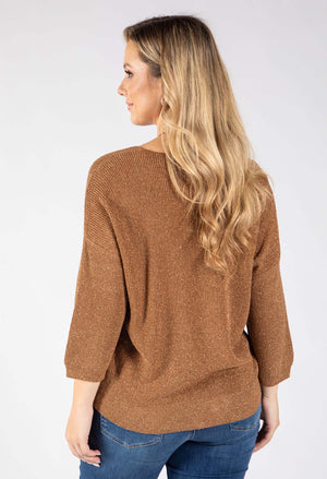 Lurex Knit Top