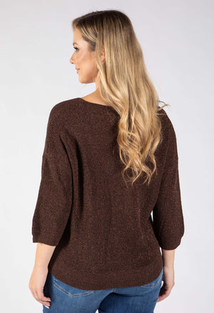 Lurex Knit Top