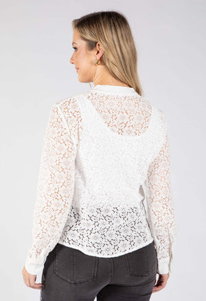 Oriental Style Lace Top