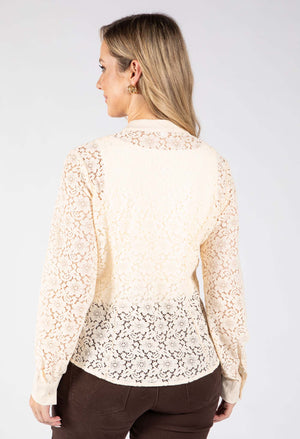Oriental Style Lace Top