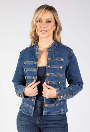 Napoleon Style Denim Jacket